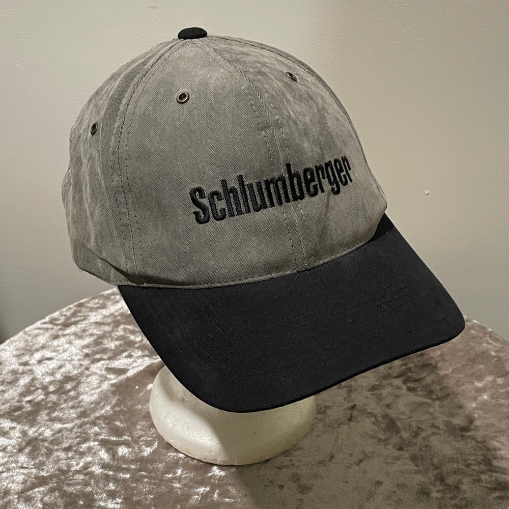 🧢 Schlumberger Gray/Dark Blue Baseball Cap